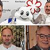 Niklas und Jason Grom (oben) freuen sich über den ersten Stern für die Burg Aasen, Manuel Ulrich (links) hat bereits zwei für das Ösch ...