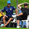 Rücktritt vor dem Spitzenspiel: Nach offensichtlich undiszipliniertem Verhalten von mehreren Spielern haben die Trainer Werner ...