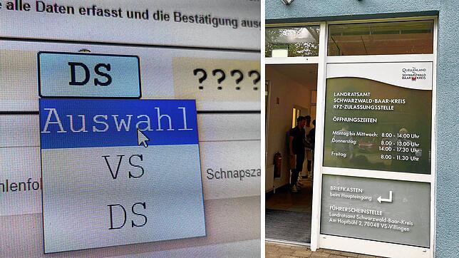 Das Landratsamt veröffentlicht erste Zahlen, wie viele DS-Wunschkennzeichen in der ersten Woche an den Schaltern und via Onlineformular ...