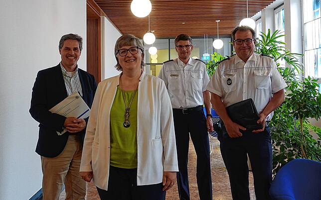 Wie steht es um die Sicherheit in Friedrichshafen? Stadt und Polizei stellen jährlich einen Sicherheitsbericht zusammen. Im Bild von ...