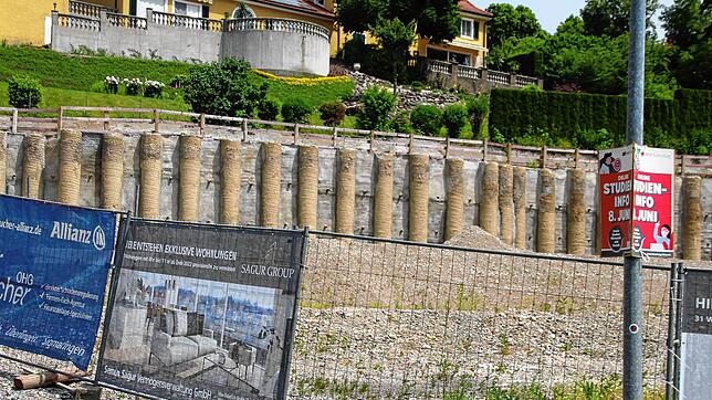 Die Sagur Group bebaut das Areal an der Kolping-Straße, wo derzeit ein großes Loch klafft. Geplant sind 31 Wohnungen zwischen 69 und 111 ...