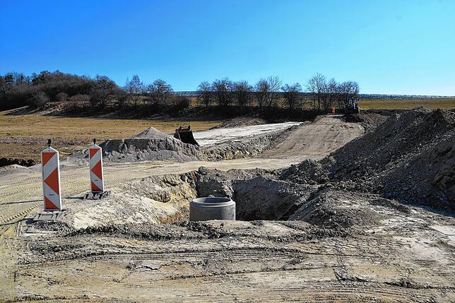 Bild 12: Bilder von der Erschließung des Neubaugebiets Kapellenäcker