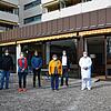 Alle wollen helfen, das Corona-Forum der Espan-Klinik auf den Weg zu bringen (von links): die ehemaligen Patienten Sabine von Staa, ...