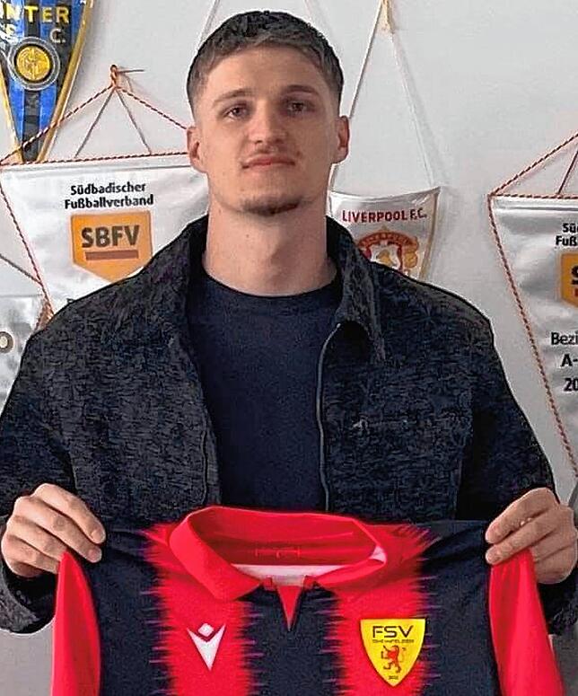 Neu beim FSV Rheinfelden: Der Franzose Leon Hofmans (22) kommt vom SBV Weil zum Ligarivalen.