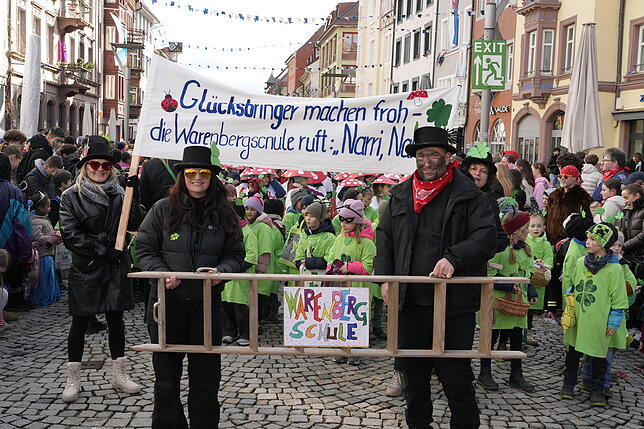 Glücksbringer – das ist das Motto der Warenbergschule.