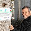 Hans Mutschler vom Schwarzwaldverein Görwihl hat den Weihnachtsweg erdacht und aufgebaut.
