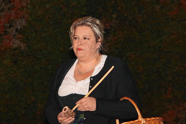 Nachdenklich und ohne Scheffel auf der Bühne: Heidewiibli Kevser Sagkol.