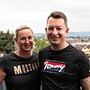 Carolin Wehner und Dennis Peipe wohnen in einer Aufstockung. Der Spar- und Bauverein schafft damit neue Wohnungen.