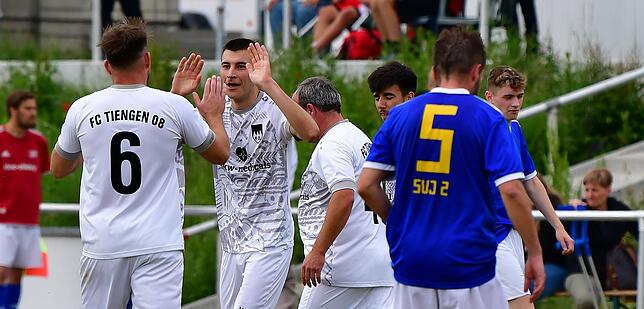 Bild 1: FC Tiengen 08 II beim 9:0 gegen SV Jestetten II weiter auf Titelkurs &ndash; und wir haben Bilder!