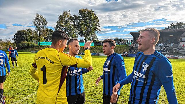 Die Spieler des SV Orsingen-Nenzingen können dank des Auswärtssiegs in Owingen den Tabellenkeller verlassen.