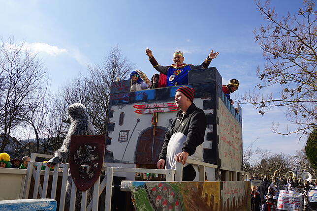 Bild 9: 43. Küssaberger Narrentreffen: Märchenhafte Fasnacht in Rheinheim