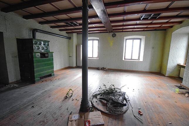 Bild 1: Exklusive Einblicke (4): Die verlassene Gaststätte in der alten Schlossbrauerei Espasingen