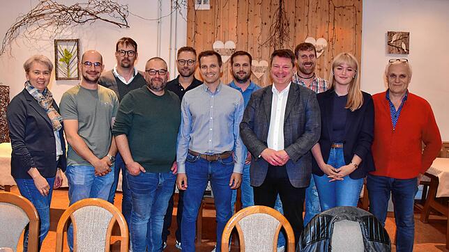 Als Kandidaten der Unabhängigen Bürgerliste stellten sich Karina Stengelin, Marcel Schuster, Marc Schimpeler, Maik Reichle, Andreas ...