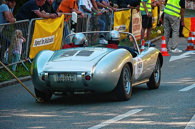 Bild 29: Die Oldtimer-Rallye Eggberg-Klassik am Samstag sorgt wieder für Begeisterung