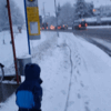 Des Autofahrers Leid, der Kinder Freud: Der erste Schnee.