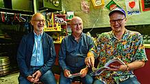 Sie freuen sich auf das achte Jazzfestival des Villinger Jazz-Clubs. Von links Dieter Engesser, Georg Seiler und Simeon Disch.