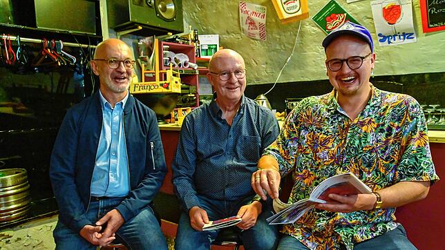 Sie freuen sich auf das achte Jazzfestival des Villinger Jazz-Clubs. Von links Dieter Engesser, Georg Seiler und Simeon Disch.