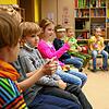 Klares Meinungsverhältnis in der Klasse 2a der Teggingerschule. Auf die Frage, ob sie froh sind, dass wieder normal unterrichtet werden ...