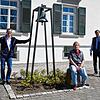 Jürgen Beirer (links), Victor Lindenmayer (Mitte) und Daniel Trisner (rechts) bilden gemeinsam mit Andreas Eppler (nicht auf dem Bild) ...