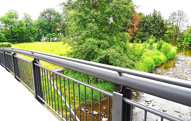 Hier soll er hin: Flussabwärts von Brigachbrücke will die Stadt bis hinter die Herrenmühle ein zusammenhängendes Gelände als ...