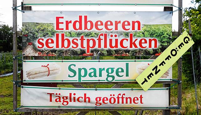 Der Preis spielt für den Verbraucher eine rolle: Wer selbst pflückt kann sparen.