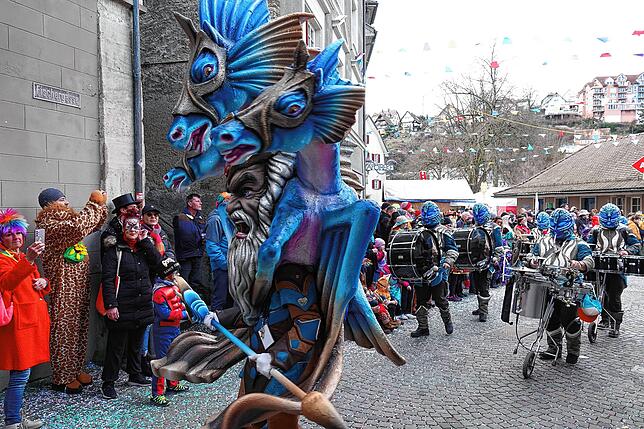 Bild 24: Bilder vom Fasnachtsumzug in Laufenburg