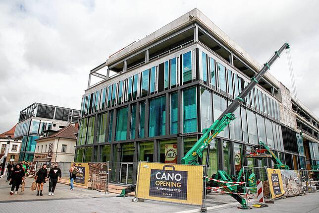 Es geht voran beim Einkaufszentrum Lago &ndash; im November soll es eröffnen.