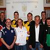 Erster Jugendförderverein im Fußballbezirk Hochrhein: Die Vorsitzenden und Jugendleiter von fünf Vereinen haben den JFV Region ...