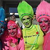 Viel Spaß als Neon-Trolle: Mandy, Marieke, Claudia und Regine (von links).