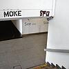 Graffiti in der Radolfzeller Bahnhofsunterführung.