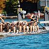 Die Thunder Dragons paddelten gleich drei Mal auf das Siegerpodest.  Bild:  Hochrhein Paddler