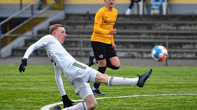 Führungstreffer: Benedikt Illmann traf für den SV 08 Laufenburg in Wyhl zwar zum 1:0, doch am Ende unterlag er mit den Null-Achtern am ...