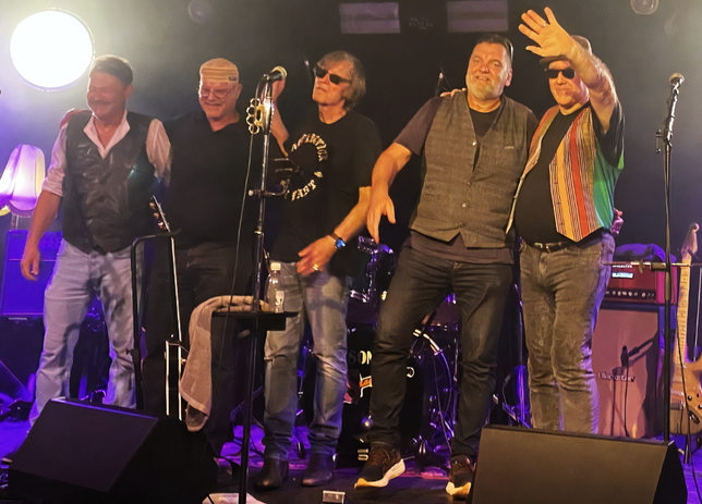 Die Schweizer Gruppe Bluesugar tritt am 13. September im Café „Verkehrt“ in Oberhof auf. Dabei sind Thomas Claviez (links) und Dieter ...