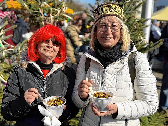 Bild 3: Närrisches Treiben beim fröhlichen Fasnetsmarkt 2025