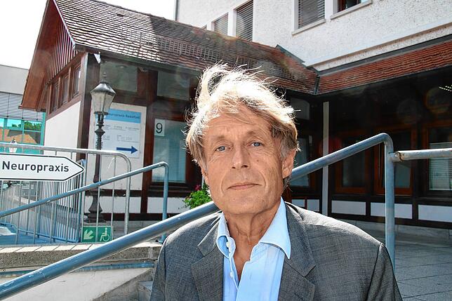 Andreas Nitschke 40 Jahre später auf dem Untertorplatz.