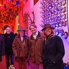 Freuen sich über die Eröffnung der Fürstenberg Weihnachtswelt: Jens Reinbolz (von links), OB Erik Pauly, Guido Wolf, Michael Blaurock, ...