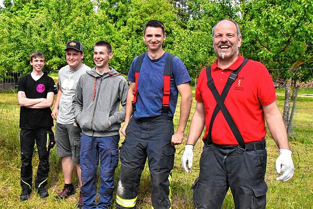 Bild 29: Bilder der Abschlussübung einer Blaulichtorganisationenübergreifenden Fortbildung