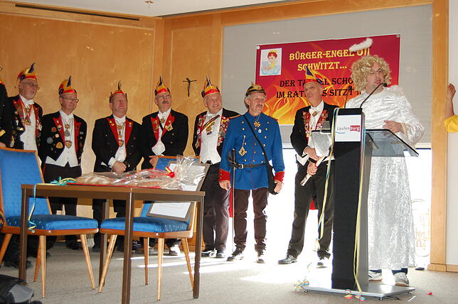 Bild 7: Bilder von der Bürgermeisterabsetzung in Laufenburg