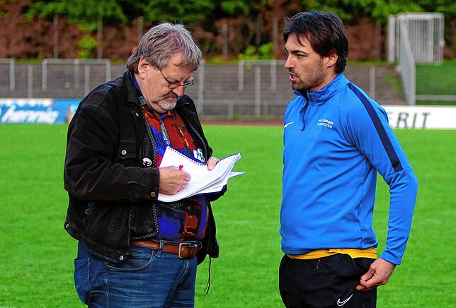 Bild 24: Die besten Bilder des Verbandsliga-Derbys zwischen dem SC Pfullendorf und dem FC Singen