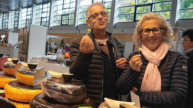 Bei der neuen Genussmesse darf wieder, wie hier bei der „Messe am Hochrhein“ 2024, ausgiebig probiert werden.