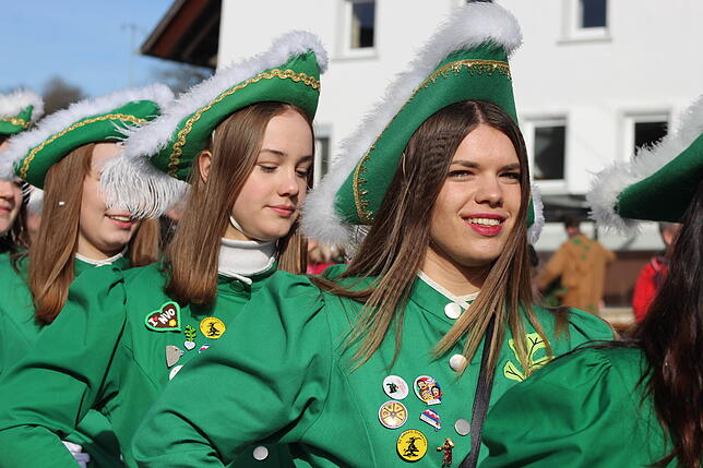 Bild 14: Strahlendes Wetter und glückselige Narren in Ühlingen. Wir haben alle Bilder (2)