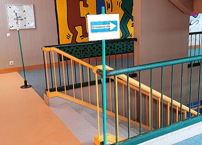 Auch im Schulzentrum Grenzach-Wyhlen gelten strenge Regeln.