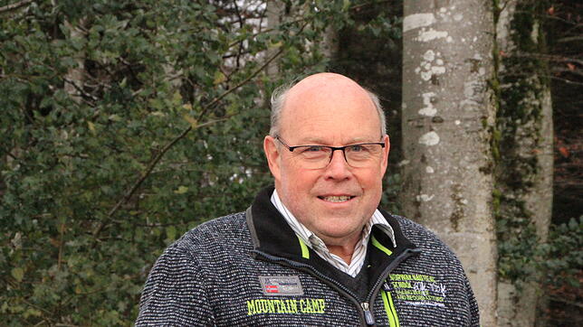 Werner Gebhardt betreute 30 Jahre lang als Revierförster den Wald in Rickenbach. Jetzt ist er im Ruhestand.