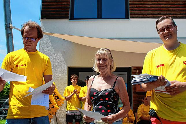 Bild 11: Bilder vom Seeschwimmen 2023 am See-Ende