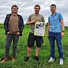 Alle drei sind Mitglieder des Organisationsteams für das Mofarennen auf der Reichenau (von links): Marc Fröhling, Marcel Deggelmann und ...