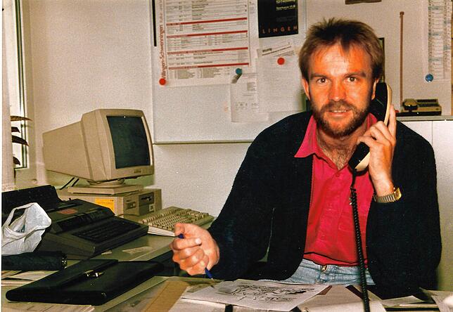 Dieses Foto stammt aus dem Jahr 1992 und aus der SÜDKURIER-Redaktion Villingen.