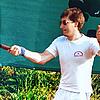 Gerd Felber erinnert sich noch gut an die Anfänge im Tennis-Club Gurtweil. Das Bild zeigt ihm im &bdquo;Dress-Code&ldquo; der 80er Jahre.