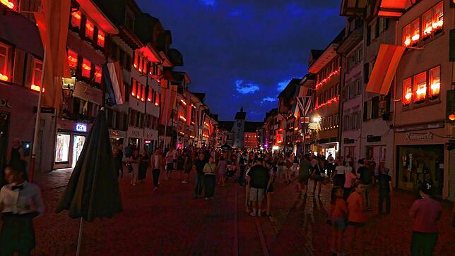 Bild 19: Romantische Stimmung in der Kaiserstraße in Waldshut - Die schönsten Eindrücke