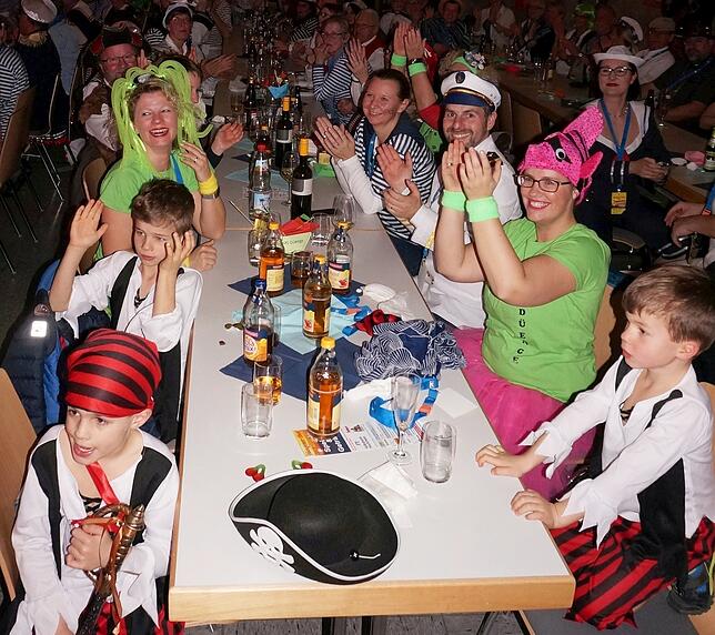 Fröhlich: Das Publikum wird beim Düengemer Obed immer bestens unterhalten. Das Bild entstand 2019.