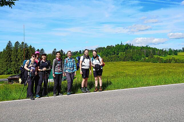 Bild 19: 180 Teilnehmer beim 42-Kilometer-Wandermarathon: Das sind die Bilder
